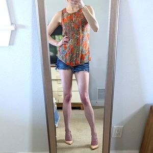 Banana Republic Paisley Blouse